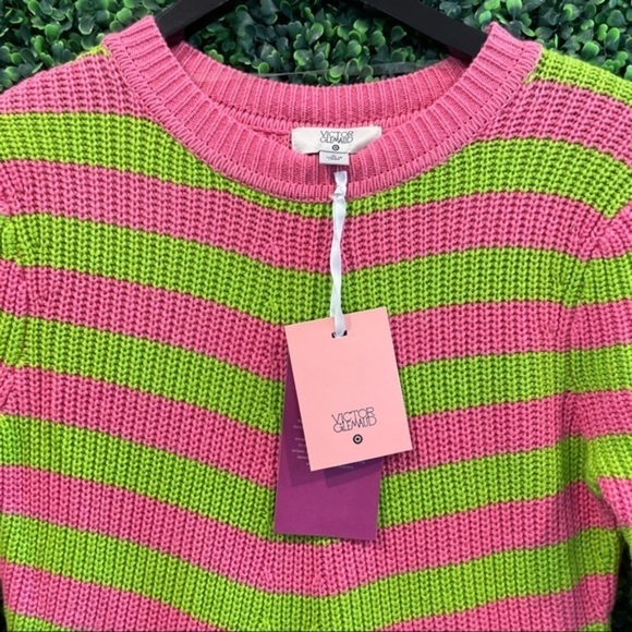 NWT Victor Glemaud x Target Women’s Striped Long Sleeve Dress - Picture 5 of 6